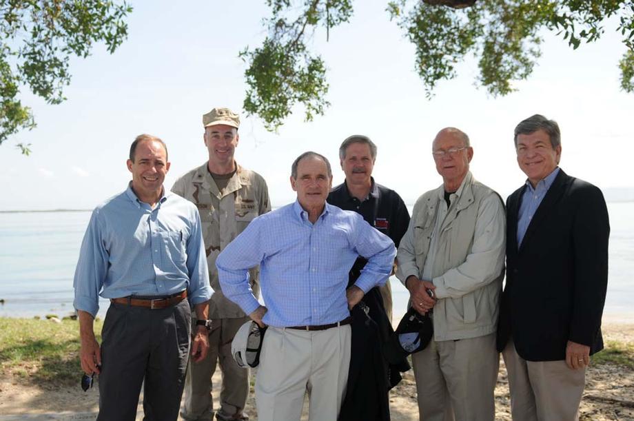 Guantanamo Bay -June 2011- Senator Hoeven tours the military base in Guantanamo Bay along with Senator Jim Risch, Senator Pat Roberts and Senator Roy Blunt. 
